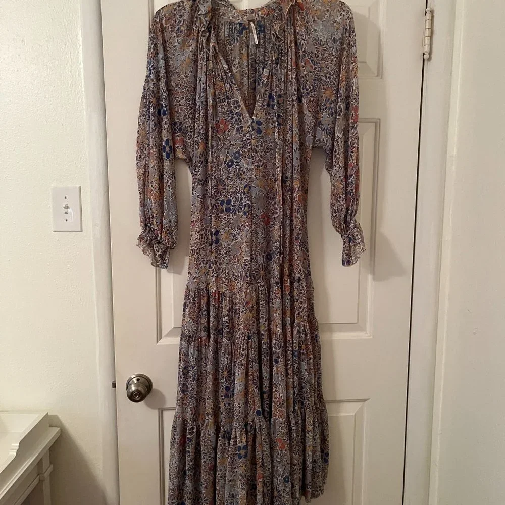 Free People floral maxi dress - Picture 3 of 7